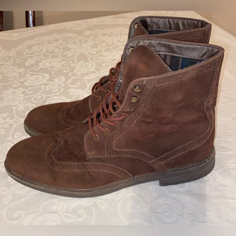 Braveman -Andretti Boots in a size 11, Color: Brown , SUEDE - Picture 3 of 12